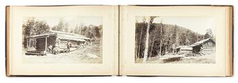 (HISTORICAL PHOTOGRAPHS.) Stoddard, Seneca Ray. [Album of Adirondack scenes.]